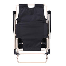 Sdraio da Giardino portatile Sedia a Sdraio Pieghevole, Poltrona Sdraio con braccioli, supporto 180 gradi laici piatti, Sdraio da Spiaggia per Prendere Il Sole Giardino Spiaggia Prendisole,66x115x95cm