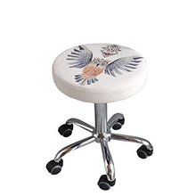 SXRDZ Computer Sgabello Sedia con Ruote, Sedie Chitarra sgabelli con Seduta Nera Sintetico Cuoio, Altezza Regolabile 45-57 cm, Peso 160 kg supportati, Cucito Sgabello for Home Office