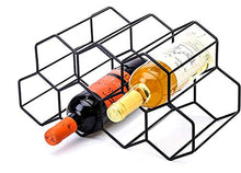 Wine Rack impilabile, Rete 7 Bottiglia impilabile Wine Rack risparmiatore dello Spazio Protector controsoffitto Libero Basamento del Wine Rack
