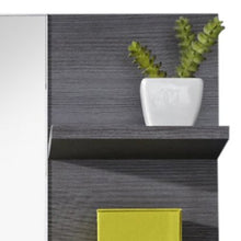 trendteam smart living Mobili Miami - Specchio a parete per bagno, Legno, Argento fumé (Finitura), 72 x 57 x 17 cm