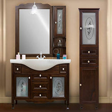 Shop Chic Composizione arredo bagno arte povera 105 cm con colonna