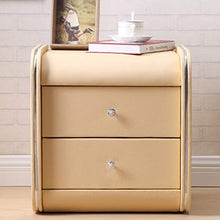ZhuFengshop Comodino Comodino in Pelle Comodino con Armadio Contenitore - 45 X 42 X 48 Cm Comodino Side Table