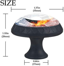 Palla da biliardo in fuoco e acqua Pomelli per Porta Set di 4 Pomelli per Mobili Manopole per Cassetti Cucina Armadio Vetro