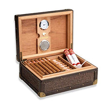 CLJ-LJ Cigar Box, Cigar Humidor, Legno di Cedro Cigar Humidor, Anti-Pressione