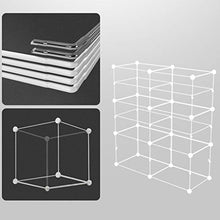 Locker Noleggio Home Camera Robusta Abbigliamento Scaffalature Armadio Armadio Rimovibili di Plastica Topcabinet Divide-Grid Dormitorio MUMUJIN (Size : 39X37X93CM)