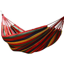 KoelrMsd Ice Mesh Hammock Altalena singola antiaderente a strisce rosse 280 * 80 con custodia in corda Aa da esterno antiribaltamento