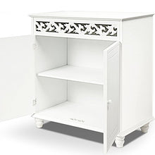 Casaria Mobiletto Country 76x65x35cm 2 Scomparti Armadietto Multiuso Mobile Console Ingresso