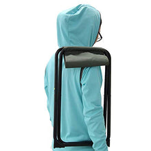 Sgabello Pieghevole, Compatto e Leggero, Sgabello Pieghevole Portatile Esterni, Interni