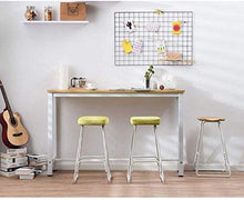 LWW Sgabelli, creativi Ferro battuto sgabelli, moderno e minimalista, bar sedia di legno solido Sgabello Alto Retro Stool Bar Stool,A