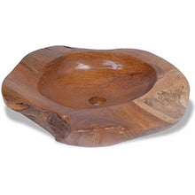 Lingjiushopping - Lavabo in teak massiccio, 50 cm