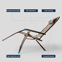 Poltrona Relax, pieghevole e regolabile, sedia a sdraio, reclinabile, adatta per esterni, cortile, spiaggia, piscina, terrazza, giardino, ecc.
