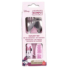 Sets Posate per Bambini in Acciaio Inossidabile - Set di Forchette E Cucchiai |Minnie Stay Cool