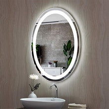 HL LED luce specchio bagno intelligente anti-nebbia touch doppio interruttore 600 x 800 mm, adatto per il trucco del bagno e la toelettatura bianco-600 x 800 mm