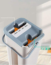 SSAYY Mop Mop Cloth con Secchio Secchio Mop Wringing Mop Auto Bagnato E Sistema di Pulizia Lavaggio A Secco in Mop in Microfibra