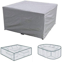 N / A 18 Altezza mobili da Giardino Cortile-Giardino Tavolo da Giardino Impermeabile della Copertura Protettiva di Caso Set per Le coperture mobili da Giardino Pioggia, 242x162x100cm