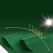 MTYLX Telo Multiuso per Esterni, Telo Verde Resistente in Materiale Spesso Impermeabile, Grande Tenda a Baldacchino, Barca, Copertura per Piscina 500G / M²,un,5X7M