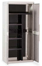 ARMADIO RATTAN MEGA LIGHT GREY/WARM GREY MOD. PORTASCOPE