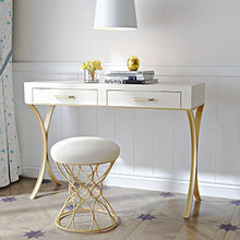 Vanity Benches Sgabello, Sgabelli per Il Trucco con Piedini Antiscivolo Silenziosi, Mobili Decorativi da Bagno per Camera da Letto, Sgabello Pianoforte, 39x9x47cm