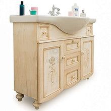Shop Chic Arredo bagno color avorio decapè 105cm completo