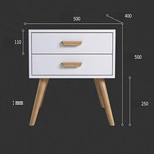 KSW_KKW Comodino Comodino, Elegante Assemblare Governo di immagazzinaggio Camera Comodino Doppio Armadio cassetto del Comodino, Mobili Fine Sedia
