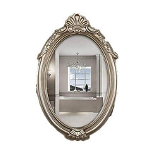 Chenbz Specchio per Il Trucco Vintage, Specchio da Parete da Bagno Specchio da Parete a Muro