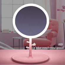 chora Specchio per Trucco a LED con ingrandimento Specchio per Trucco da Tavolo cosmetico HD Rimovibile con Rotazione di 90 Portatile Ricaricabile per Regalo di Compleanno per Ragazza heathly