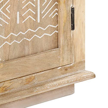 vidaXL Credenza 150x40x80 cm Legno Massello di Mango