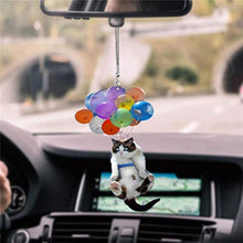 Decorazione per Auto, Ciondolo per Auto, Ornamenti per Appendere Auto per Gatti Ciondolo per Auto Creativo Ciondolo per Auto per Interni Decorazione per Appendere l'ornamento