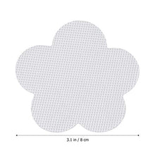 Cabilock 16Pcs Adesivi Vasca Antiscivolo a Forma di Fiore Impronte di Decalcomanie Doccia Trasparente per Doccia Vasca da Bagno Cucina Decration Pavimento del Bagno