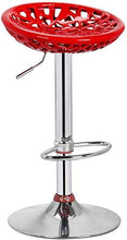 XHCP Sgabelli da Bar Moderni in Metallo Sgabello da Bar Regolabile Sedia da Bar Girevole a 360 Gradi Altezza per Cucina da Interno 60-77 cm