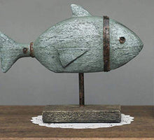 Allamp Decorazioni del mestiere Fish Art Studio a casa armadietto del Vino del Salone della Decorazione dell'ufficio del Desktop Mobile TV 1