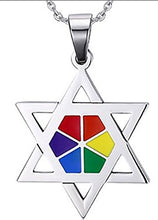 SaySure - Rainbow Color Women Pendants Stainless Steel Gay Pride