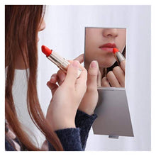Specchio Cosmetico Pieghevole Specchio Portatile di Trucco Singolo Lato Viaggi rasatura compone Lo Specchio