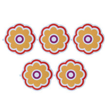 Cabilock 10Pcs Autoadesivo Autoadesivo di Disegno del Fiore Bella Vasca da Bagno Decalcomanie Autoadesivo del Bagno Pasters Vasca Impermeabile per Hotel di Casa