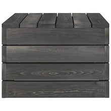 FAMIROSA Set Divani da Giardino su Pallet 2 pz con Cuscini Massello Pino-1665