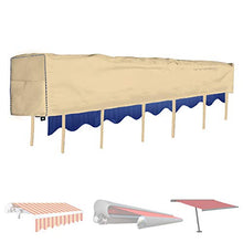 Aaaspark - Telo protettivo per tende da sole, 3 m, colore: cachi
