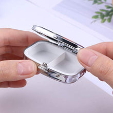 TOPBATHY - Contenitore per pillole con 2 scomparti