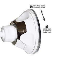 Dreamfly Fogless Make up Mirror with Holder Suction Cup 360 Rotation Shower Shave Mirrors