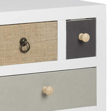 AC Design Furniture Suwen Cassettiera, Alt: 81 x L: 70 x P: 32 cm, Multicolore, Legno, 1 pz