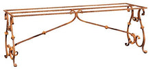 Biscottini Base in Ferro Pieno Rettangolare L207xPR70xH74 CM
