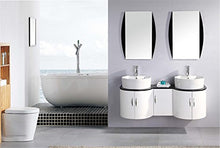 MOBILE BAGNO ARREDO BAGNO COMPLETO MODELLO TIGER 138 CM DOPPIO LAVABO RUBINETTI INCLUSI