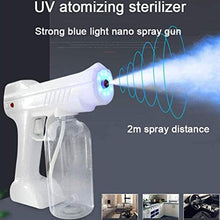 Sprayer Machine Nano Steam Spray Gun, Spruzzatore Elettrico, Macchina A Spruzzo Portatile con Luce Blu, per Home Office, Vestiti, Auto 800Ml
