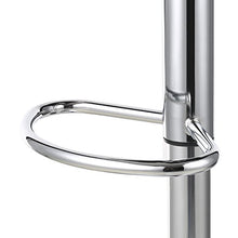 IKAYAA Sgabello Da Bar, Set 2 Sgabelli Cucina Moderni In Pelle Con Girevole Piedistallo Regolabile In Altezza Sedie Per Pesante