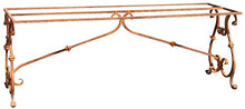 Biscottini Base in Ferro Pieno Rettangolare L207xPR70xH74 CM