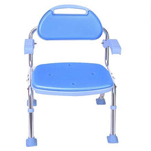 JTKDL Sedia da Doccia Sedia da Bagno Pieghevole con Schienale con Braccioli