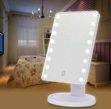 Specchio Trucco con 16 Luci LED Large Mirror Rotazione 360° Makeup Arredamento