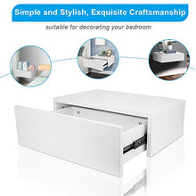 Mensola a muro Comodino sospeso Comodino a muro Comodino con 1 cassetto Comodino