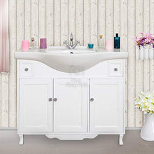 Mobile bagno shabby chic 105 cm base provenzale