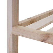 Mendler Scaffale arredo bagno HWC-B54 legno di abete 3x ripiani