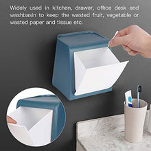Omabeta Garbage Lavabo Sospeso Trashbin Lavabo Trashbin Sospeso per La Casa(Blue)